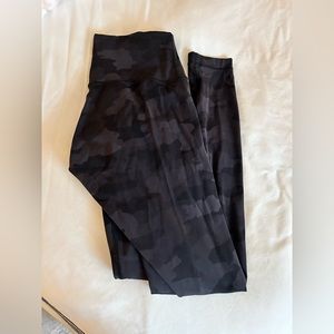 Camo Lulu lemon leggings